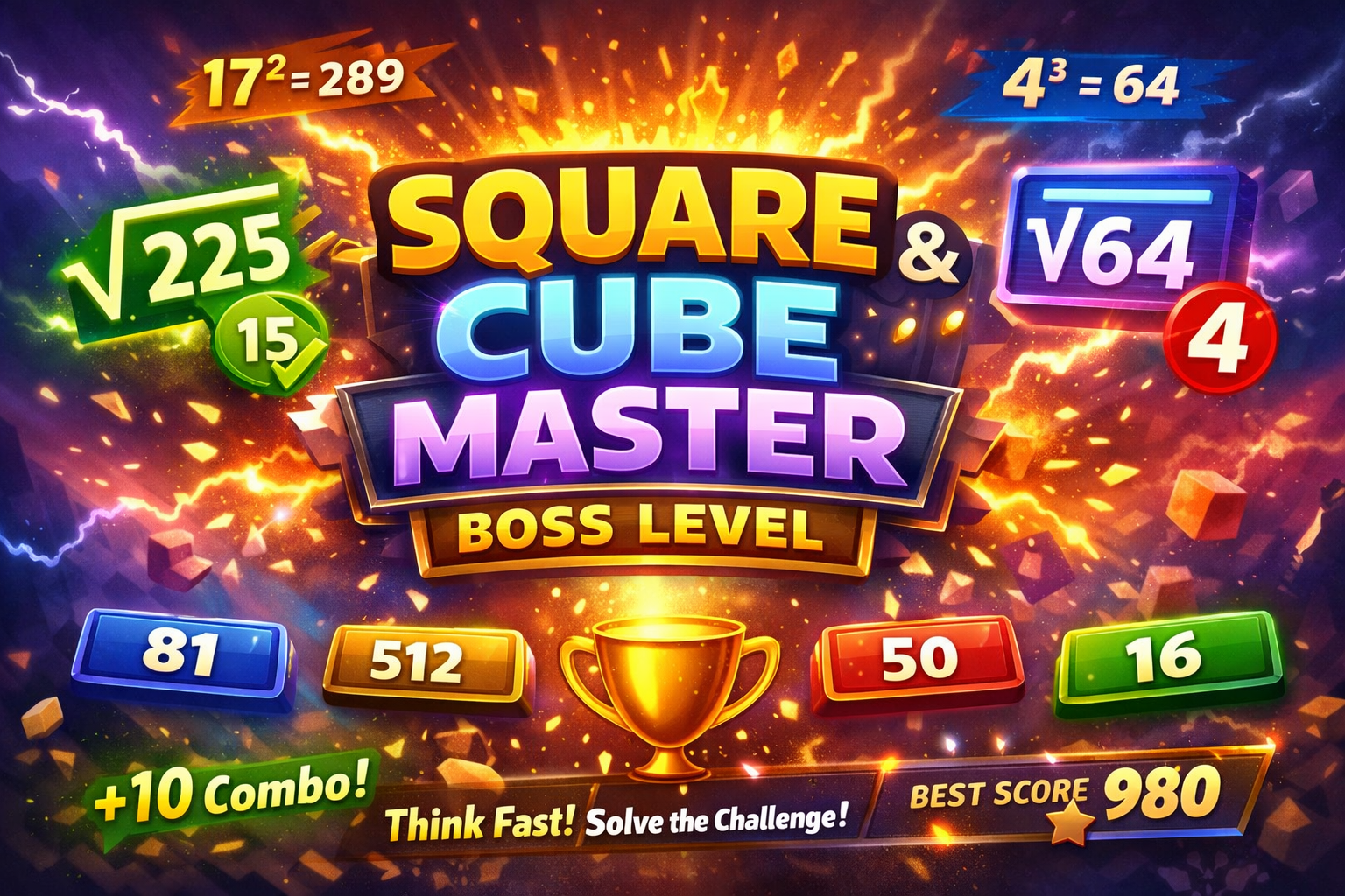 Square Cube Master